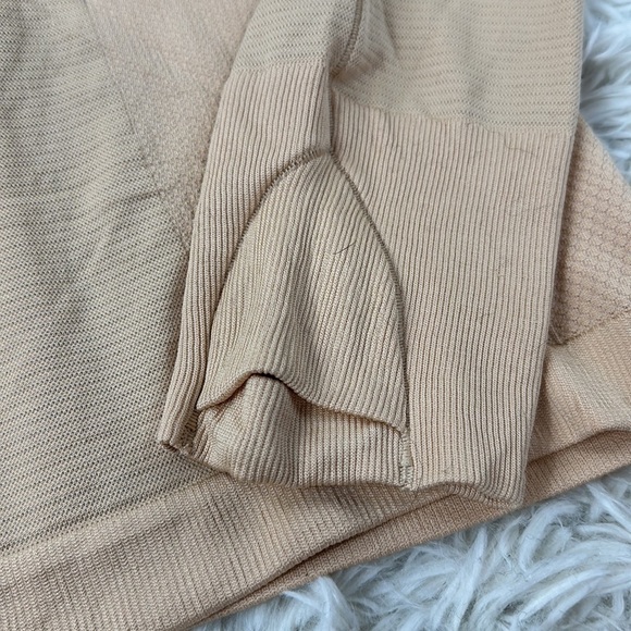 Lululemon For the Chill of It 1/2 Zip Ivory Peach - Picture 2 of 7